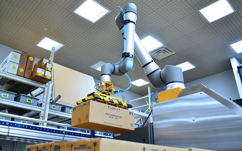 Universal Robots UR20 palletizer